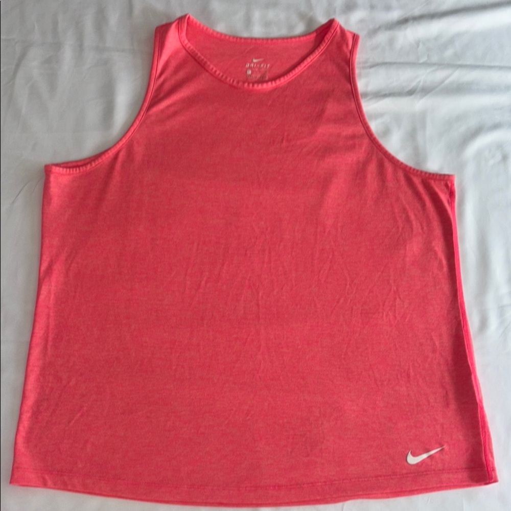 Nike Vibrant Orange Pink Tank Top Athletic‎ Wear